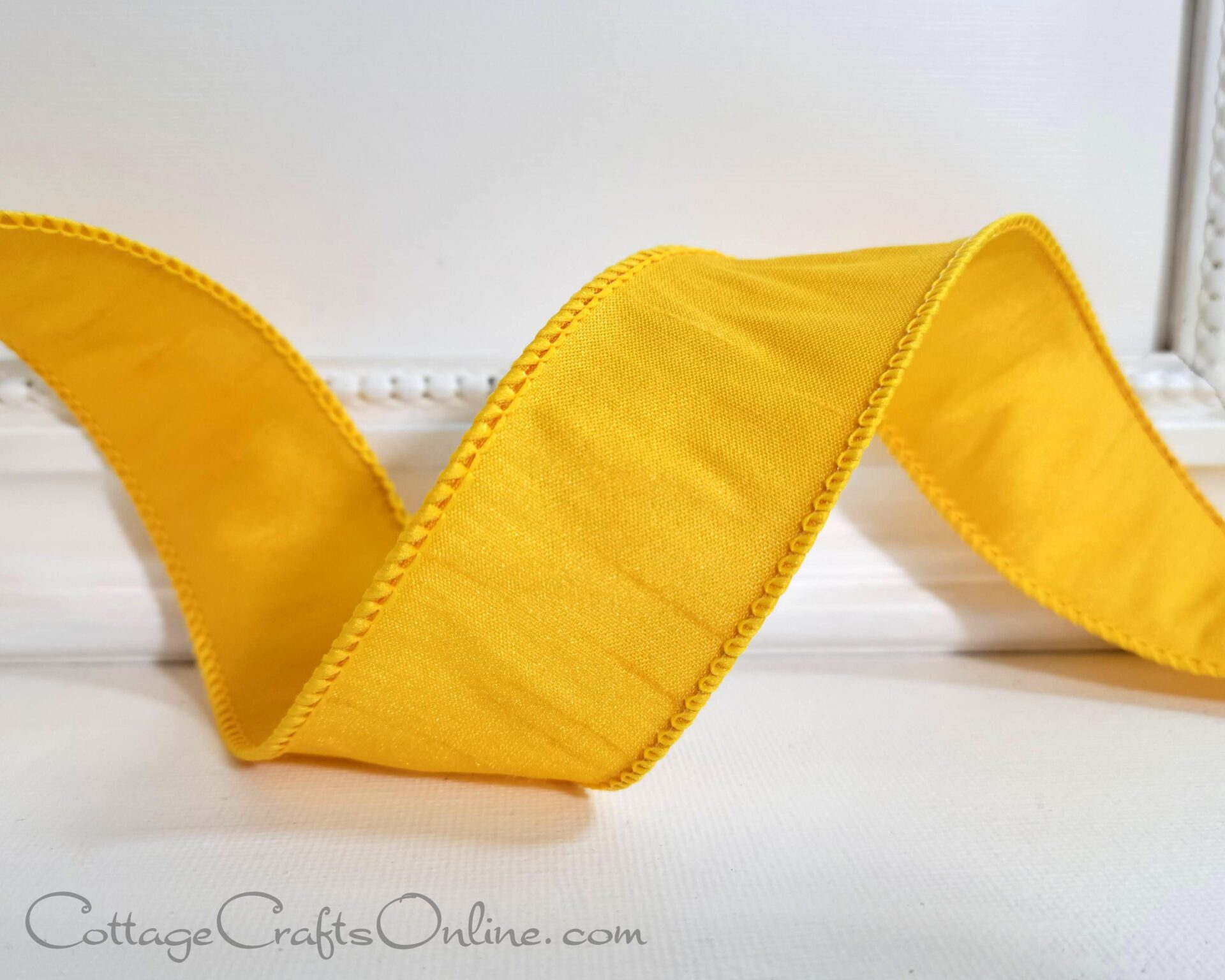 Golden yellow silkie ribbon