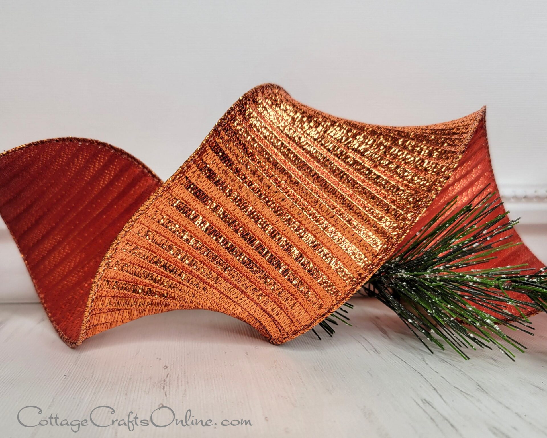 cb copper pleated metallic rb 100 352-008