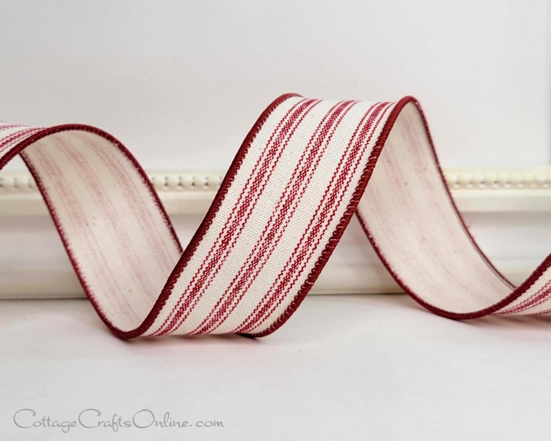 cn 1.9.25 red ticking stripe 9 on tc cotton 4.26 rg e 155 191-004