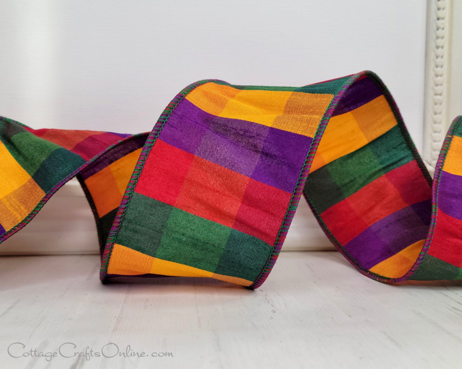 rr plaid dupioni check stripe carnival jewel