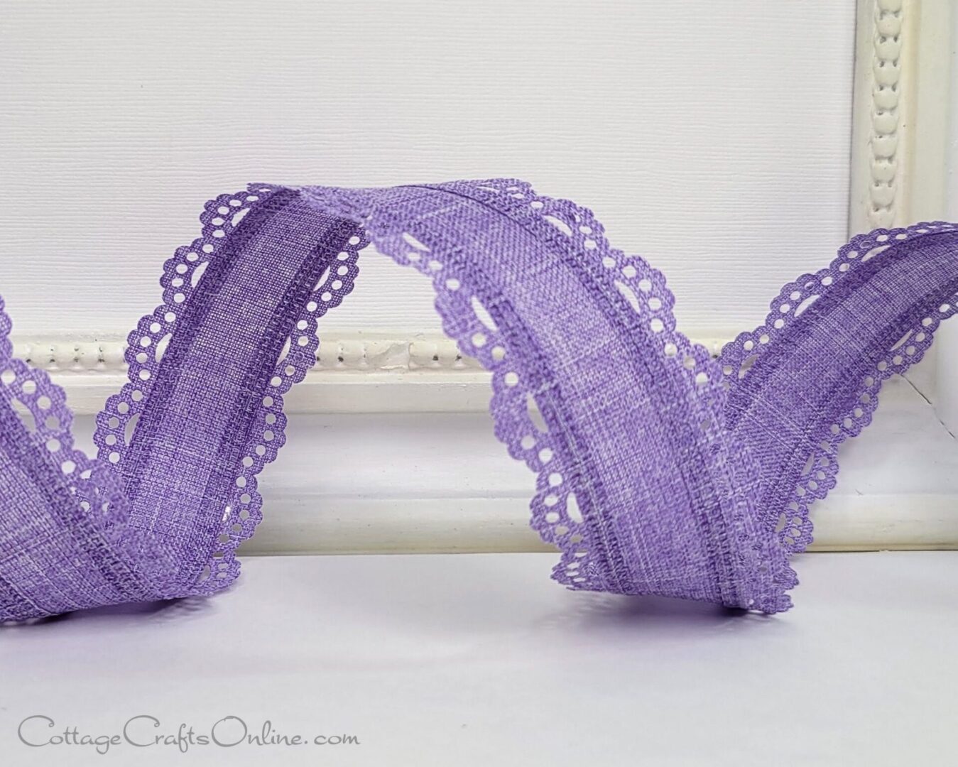 Julia lavender lilac scallop edge 9