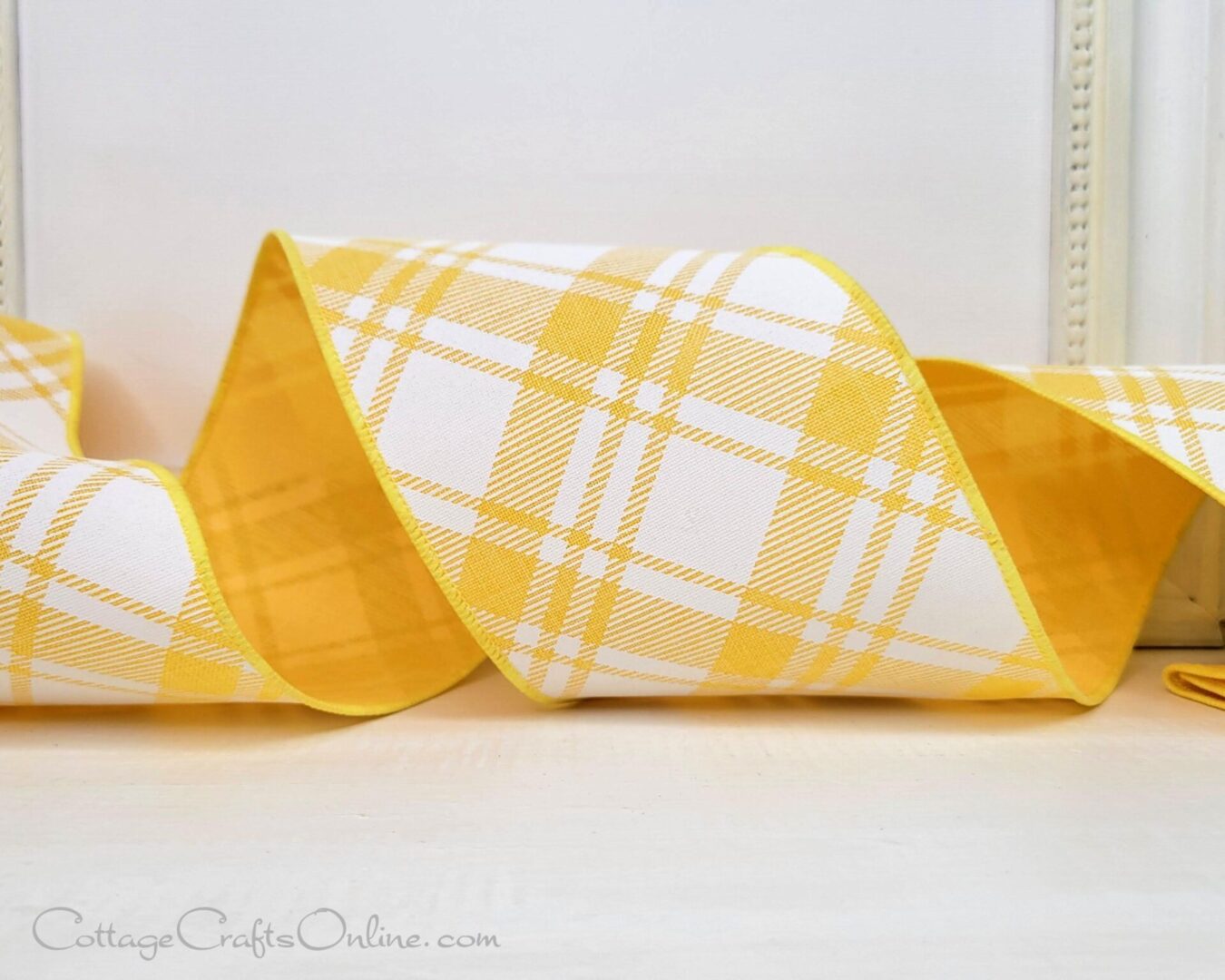 cb yellow white plaid marnie 100