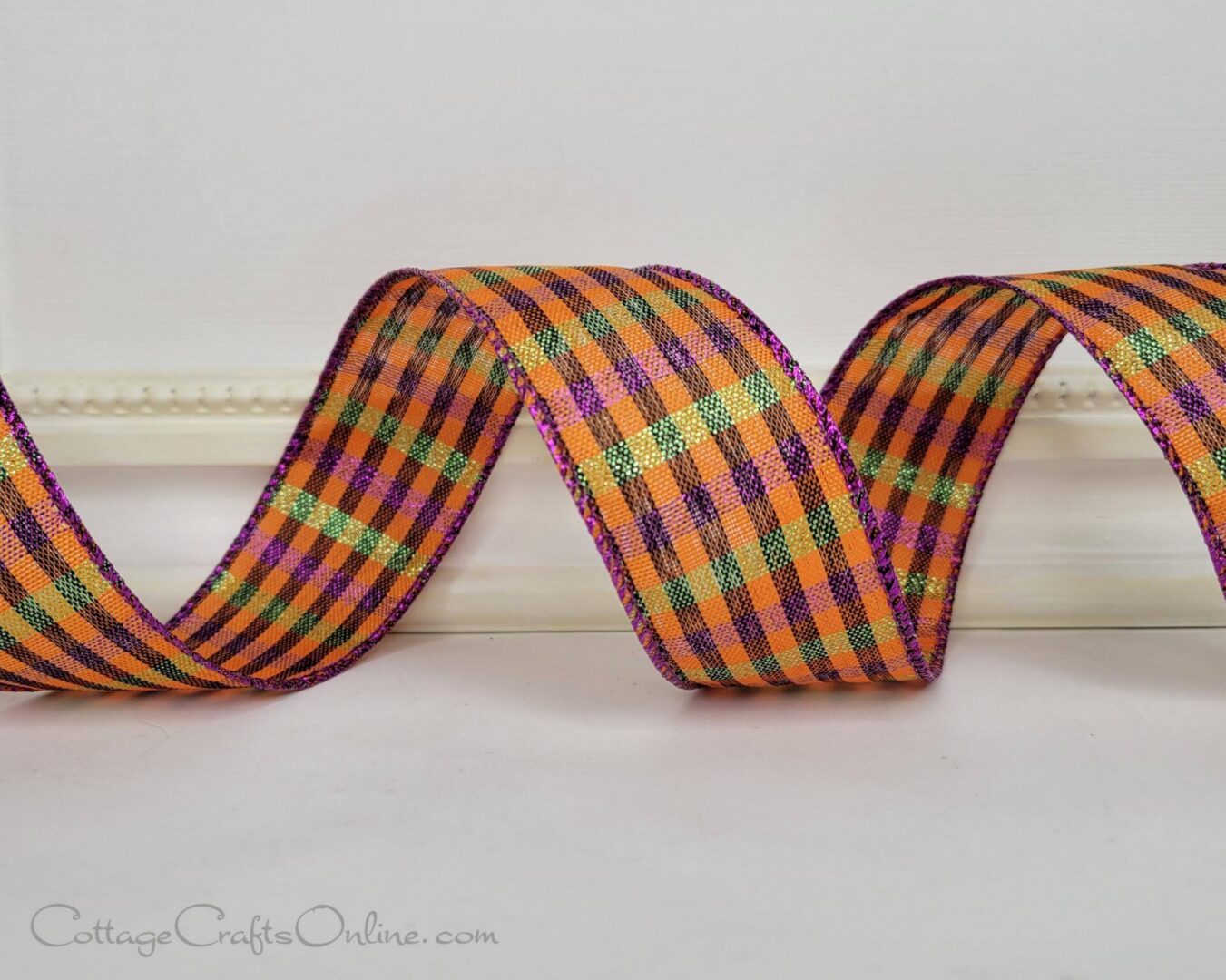 ol 224 749 purple orange green black plaid hollow-017